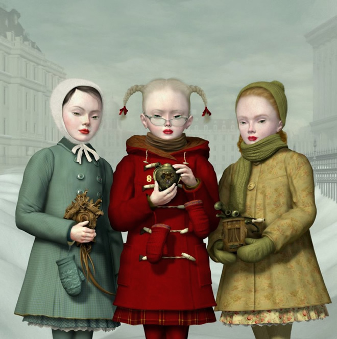 surrealism art by ray caesar